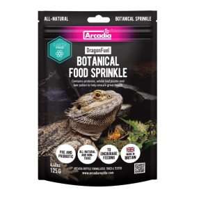   Arcadia | EarthPro DragonFuel | Szárított növénykeverék rovar-és növényevő hüllők számára – 125 g