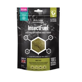   Arcadia | EarthPro InsectFuel | Természetes eredetű eleségállat-táp spirulinával és kalciummal – 250 g