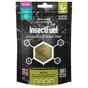   Arcadia | EarthPro InsectFuel | Természetes eredetű eleségállat-táp spirulinával és kalciummal – 50 g