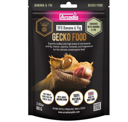Arcadia | Earth Pro StickyFoot Gold Banana-Fig | Teljes értékű gyümölcsös táp vitorlás gekkók számára – 80 g