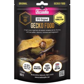   Arcadia | EarthPro StickyFoot Gold Original | Teljes értékű, gyümölcsalapú táp gekkók számára – 80 g