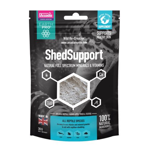 Arcadia EarthPro Shed Support | Vedlés segítő B-vitamin hüllőknek - 30 g