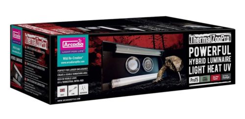 Arcadia | ThermalZoo Pro Jungle Dawn | Hibrid fűtés és teljes spektrumú világítás hüllők számára 