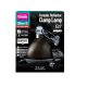 Arcadia | Reflector Clamp Lamp with Ceramic Holder Graphite | Hőálló világítótest kerámiafoglalattal hüllők terráriumába - 250 W/200 mm
