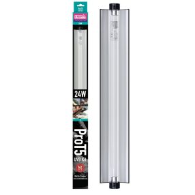   Arcadia | PRO T5 UVB Kit | Magas teljesítményű T5 UVB fénycső készlet hüllők számára 14% - 24 W/550 mm