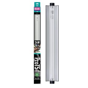   Arcadia | PRO T5 UVB Kit | Magas teljesítményű T5 UVB fénycső készlet hüllők számára 6% - 24 W/550 mm