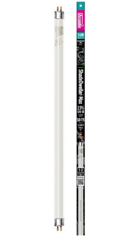 Arcadia | Shadedweller UVB Lamp | UVB fénycső alacsony UV-igényű hüllők számára 2.5% – 14 W/45 cm
