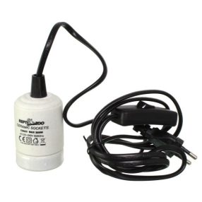   Repti Zoo Ceramic Socket | Belógatós kerámia foglalat - 200 W