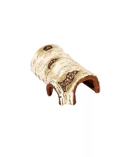 Repti Zoo | Nyírfa kéreg bújó | Természetes hatású terráriumi és kisállat rejtekhely – 14,6×8,7×5,5 cm