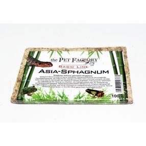  The Pet Factory Asia Sphagnum | Prémium préselt tőzegmoha terráriumokhoz – 100 g