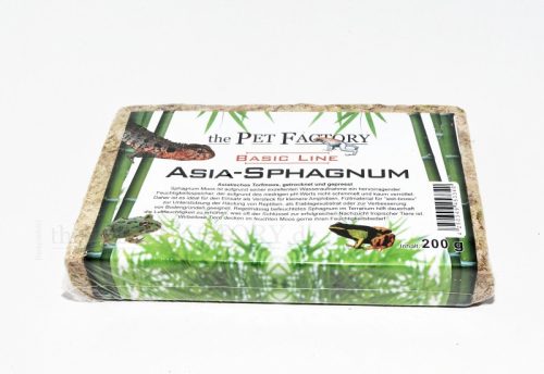 The Pet Factory Asia Sphagnum | Prémium préselt tőzegmoha terráriumokhoz – 200 g