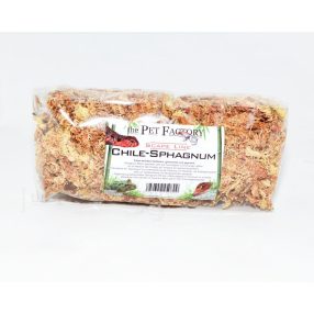   The Pet Factory Chile Sphagnum Soft | Extra puha chilei tőzegmoha szállításhoz és dekorációhoz – 50 g