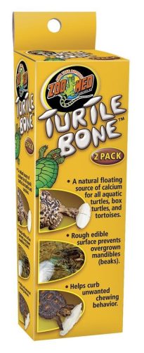 Zoo Med Turtle Bone | Természetes szépiacsont kalciumforrás teknősök számára – 2 db-os kiszerelés