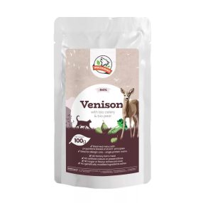   Farkaskonyha | Őz – Párolt komplett menü macskáknak 100 g