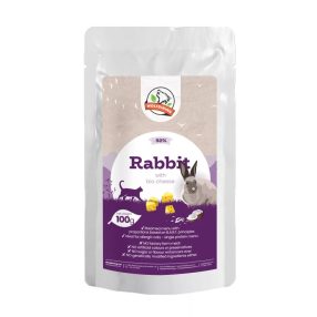   Farkaskonyha | Nyúl – Párolt komplett menü macskáknak 100 g