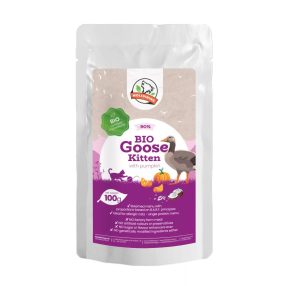   Farkaskonyha | BIO Liba – Párolt komplett menü kölyökmacskáknak 100 g