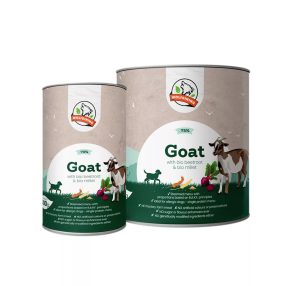  Farkaskonyha | Kecske – Párolt komplett menü kutyáknak 800 g