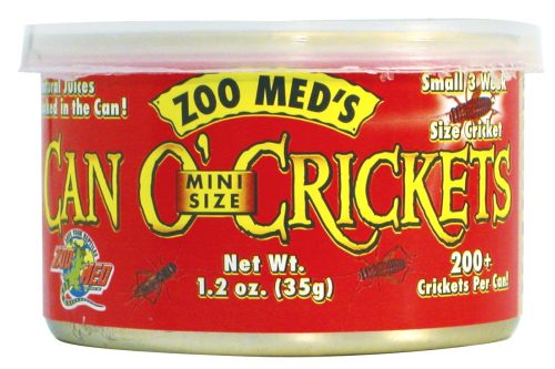 Zoo Med Can O’ Mini Size Crickets | Mini méretű tücskök - 34 g