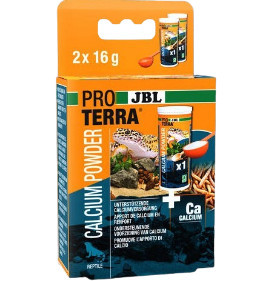 JBL | PROTERRA calcium powder | Kiegészítő eleség (kálcium) hüllők részére - 2x25 ml/32 g