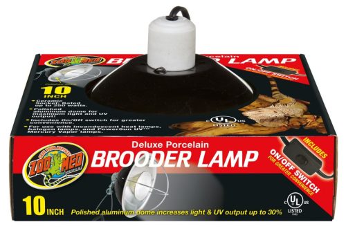 Zoo Med Deluxe Porcelain Clamp Lamp | Porcelánfoglalatos búrás lámpa rögzítőcsipesszel – 25 cm / 250 W