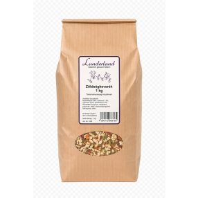   Lunderland | Zöldségkeverék | Természetes szárított zöldségmix kutyáknak és macskáknak – 1 kg