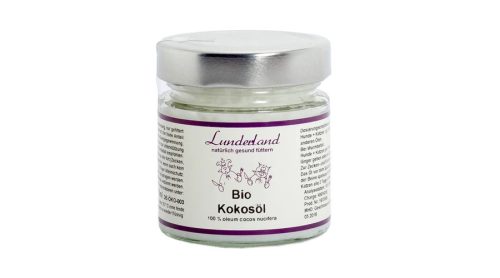 Lunderland | BIO Kókuszolaj | Hidegen sajtolt, finomítatlan étrendkiegészítő és bőrápoló – 200 ml