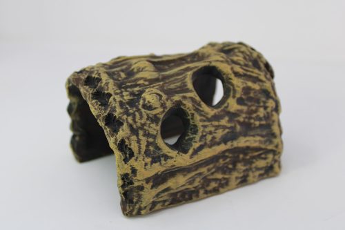 Kerámia félfatörzs dekoráció, bújó 