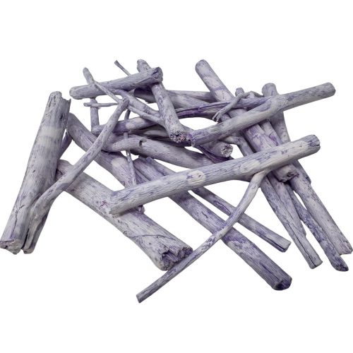 Frosty Twigs | Zúzmarás hatású dekorációs ágacskák terráriumba (Lilás-fehér) 4-9 cm - 25 db
