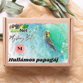 Mystery Box ajándékdoboz Hullámos papagájoknak – M