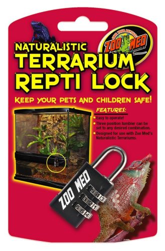 Zoo Med |Terrarium Repti Lock - terráriumi zár számos