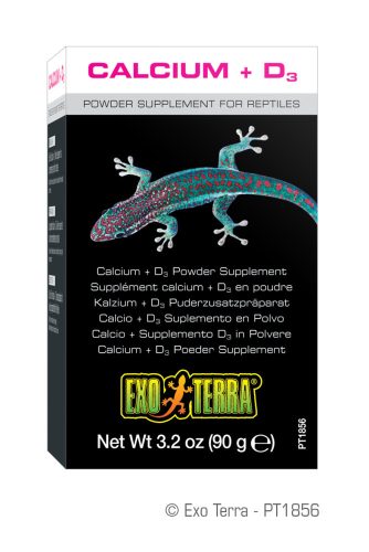 ExoTerra Calcium + D3 Vitamin - 90 g