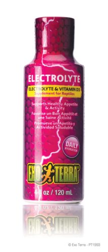 Exo Terra Electrolyte + D3 | Táplálékkiegészítő - 120 ml