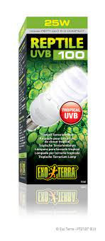 ExoTerra Reptile UVB 100 | 6% (5.0) UVB izzó - 25 W