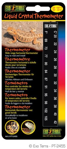 Exo Terra Liquid Crystal Thermometer | Folyadékkristályos hőmérő