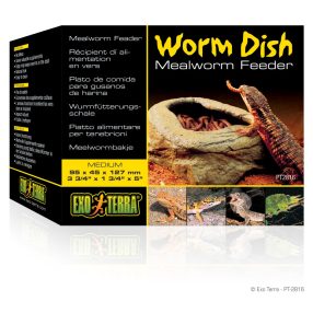   Exo Terra Worm Dish | Peremes kukactál hüllőknek – Medium