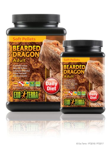 ExoTerra Bearded Dragon Adult Food | Szakállas agáma táp felnőtt állatoknak - 250 g