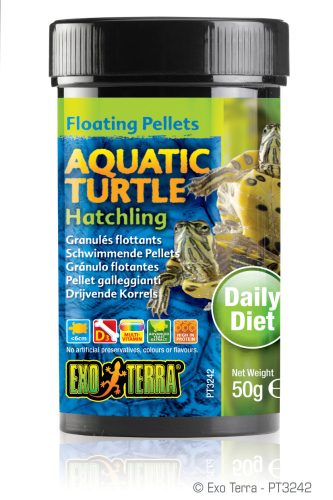 Exo Terra Aquatic Turtle Hatchling food | Vízi teknős pellet táp - 50 gramm