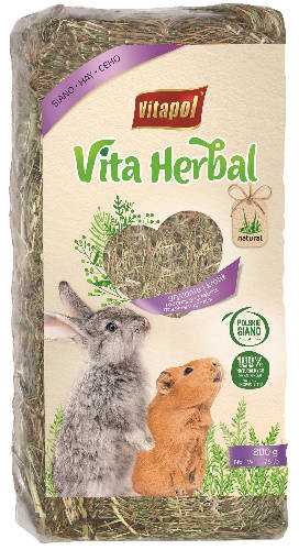 Vitapol Vita-Herbal | Réti széna rágcsálóknak - 800 g 