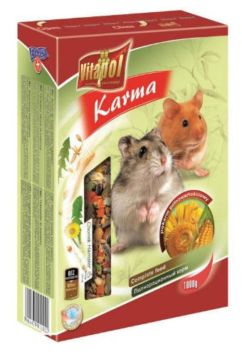 Vitapol Karma Complette | Teljes értékű hörcsög eleség - 1 kg