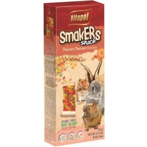   Vitapol Smakers | Prémium rúd rágcsálóknak | Popcorn - 90 g