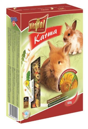 Vitapol Karma Complett | Teljes értékű nyúltáp - 1 Kg