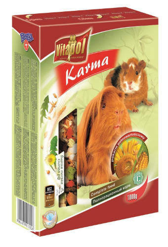 Vitapol Karma Complett | Teljes értékű tengerimalac eledel - 1 kg