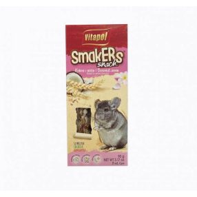  Vitapol Smakers | Prémium rúd csincsilláknak| Kókusz-rózsaszirom - 90 g