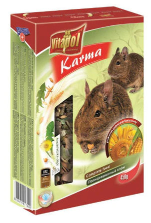 Vitapol Karma Complett | Teljes értélű degu eledel - 450 g