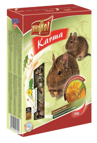 Vitapol Karma Complett | Teljes értélű degu eledel - 1 kg