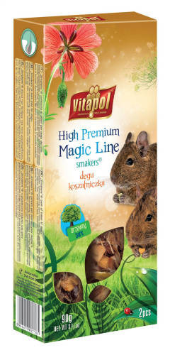 Vitapol Magic Line Smakers | High prémium rúd deguknak | Kéregdarabos - 90 g