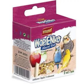   Vitapol Mineral Block | Csőrkoptató díszmadarak részére (alma) - 35g